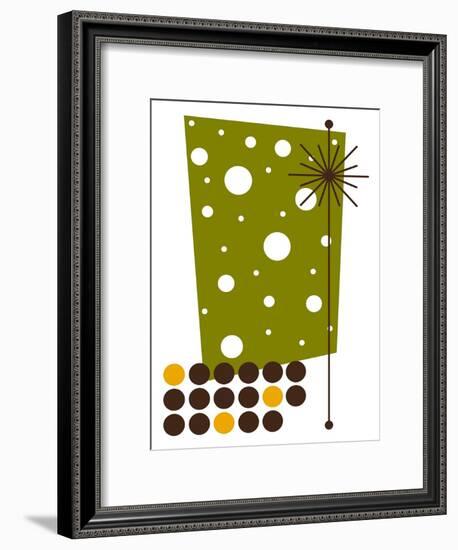 Yucca in Green-Tonya Newton-Framed Art Print