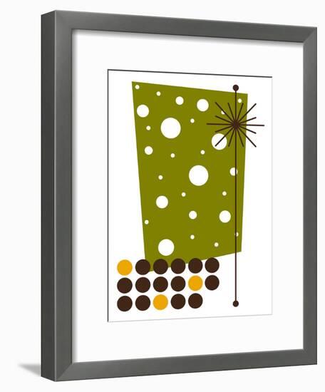 Yucca in Green-Tonya Newton-Framed Art Print