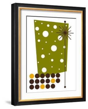 Yucca in Green-Tonya Newton-Framed Art Print