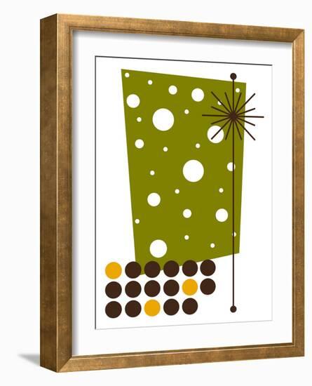 Yucca in Green-Tonya Newton-Framed Art Print