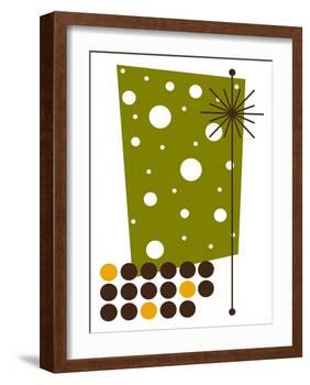 Yucca in Green-Tonya Newton-Framed Art Print