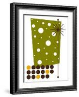 Yucca in Green-Tonya Newton-Framed Art Print