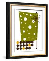 Yucca in Green-Tonya Newton-Framed Art Print