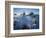 Yucca plants in desert, White Sands National Monument, New Mexico, USA-Panoramic Images-Framed Photographic Print