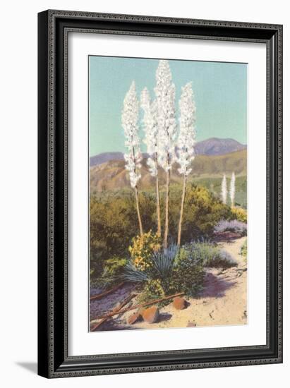 Yuccas in Bloom-null-Framed Premium Giclee Print