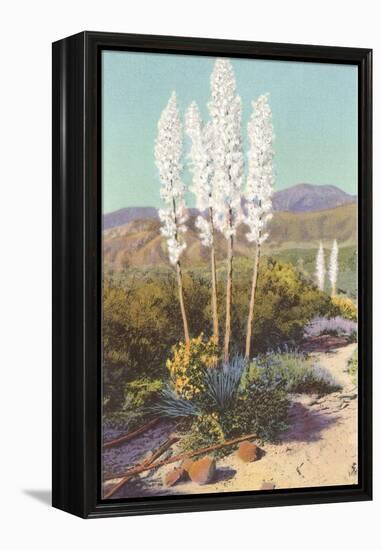 Yuccas in Bloom-null-Framed Stretched Canvas