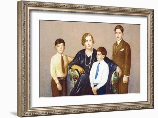 Yugoslav Royal Family-null-Framed Giclee Print