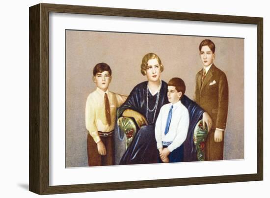 Yugoslav Royal Family-null-Framed Giclee Print