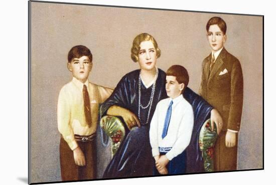 Yugoslav Royal Family-null-Mounted Giclee Print