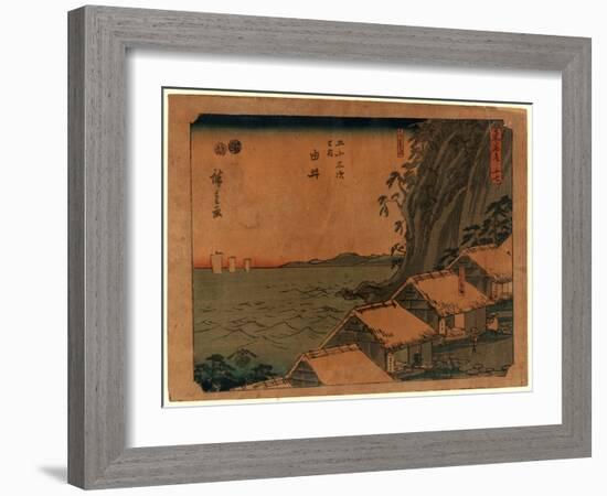 Yui-Utagawa Hiroshige-Framed Giclee Print