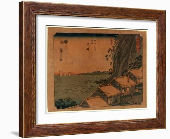 Yui-Utagawa Hiroshige-Framed Giclee Print