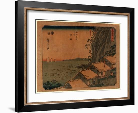 Yui-Utagawa Hiroshige-Framed Giclee Print