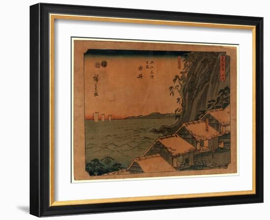 Yui-Utagawa Hiroshige-Framed Giclee Print