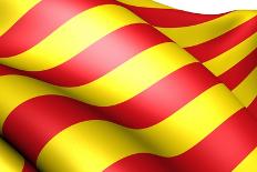 Flag of Catalonia-Yuinai-Art Print