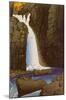 Yuki Falls at Shiobara-Kawase Hasui-Mounted Art Print