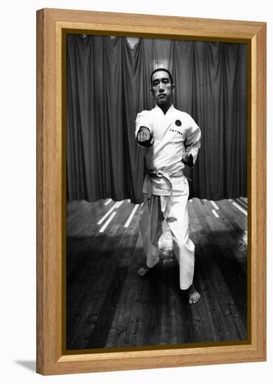 Yukio Mishima Training-Mario de Biasi-Framed Premier Image Canvas