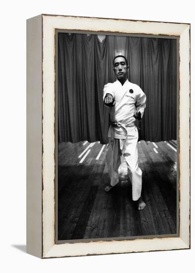 Yukio Mishima Training-Mario de Biasi-Framed Premier Image Canvas