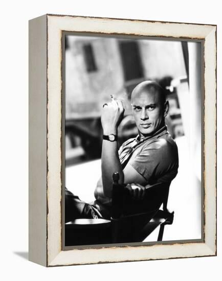 Yul Brynner, 1956-null-Framed Stretched Canvas