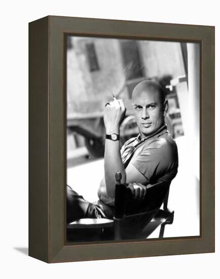 Yul Brynner, 1957-null-Framed Stretched Canvas