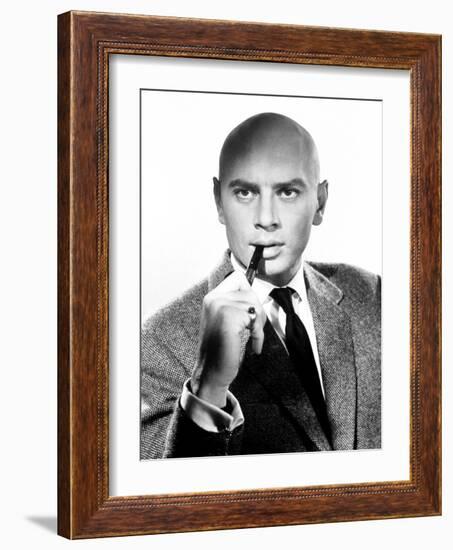 Yul Brynner, 1957-null-Framed Photographic Print