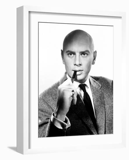 Yul Brynner, 1957-null-Framed Photographic Print