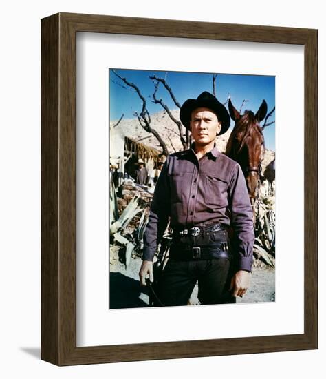 Yul Brynner, Return of the Seven (1966)-null-Framed Photo