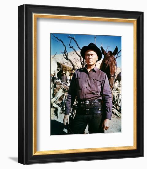 Yul Brynner, Return of the Seven (1966)-null-Framed Photo