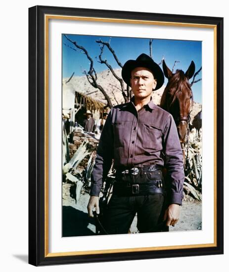 Yul Brynner, Return of the Seven (1966)-null-Framed Photo