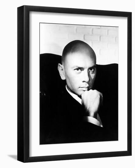 Yul Brynner. "The Brothers Karamazov" 1958, Directed by Richard Brooks-null-Framed Photographic Print