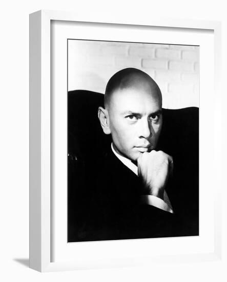 Yul Brynner. "The Brothers Karamazov" 1958, Directed by Richard Brooks-null-Framed Photographic Print