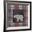 Yule Plaid - Bear-Tania Bello-Framed Giclee Print