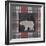 Yule Plaid - Bear-Tania Bello-Framed Giclee Print