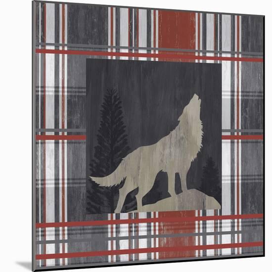 Yule Plaid - Wolf-Tania Bello-Mounted Giclee Print