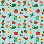 Seamless pattern-Yuliya Drobova-Giclee Print