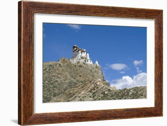 Yumbulagang, (A Rebuilding Of) the Oldest Building and Palace in Tibet, China, C. 2nd Century-Natalie Tepper-Framed Photo