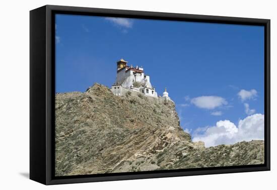 Yumbulagang, (A Rebuilding Of) the Oldest Building and Palace in Tibet, China, C. 2nd Century-Natalie Tepper-Framed Stretched Canvas