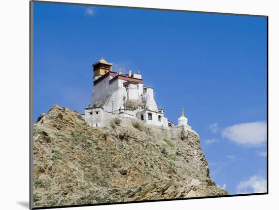 Yumbulagung Castle, Restored Version of the Region's Oldest Building, Tibet, China-Ethel Davies-Mounted Photographic Print