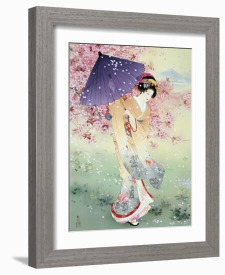 Yumezakura-Haruyo Morita-Framed Art Print