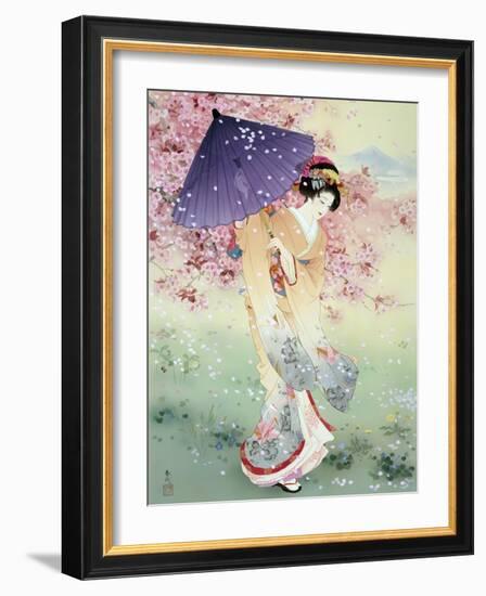 Yumezakura-Haruyo Morita-Framed Art Print