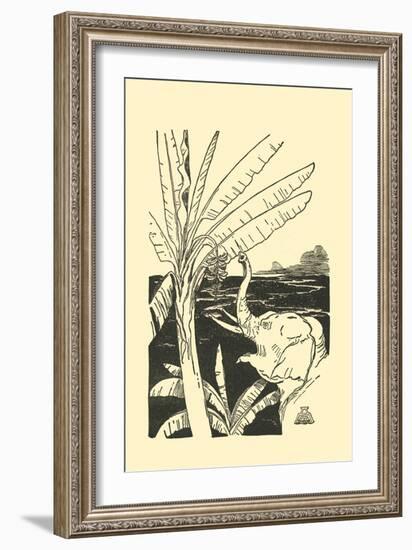 Yummy Bananas-Rudyard Kipling-Framed Art Print