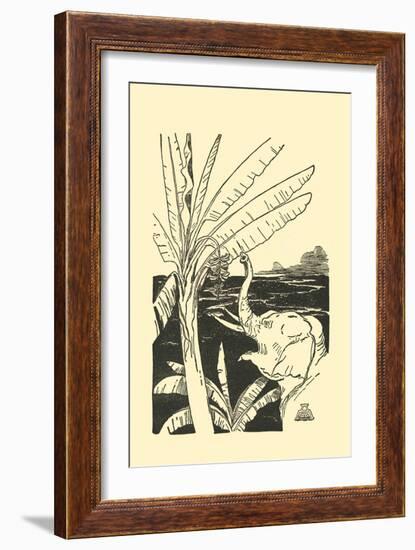 Yummy Bananas-Rudyard Kipling-Framed Art Print