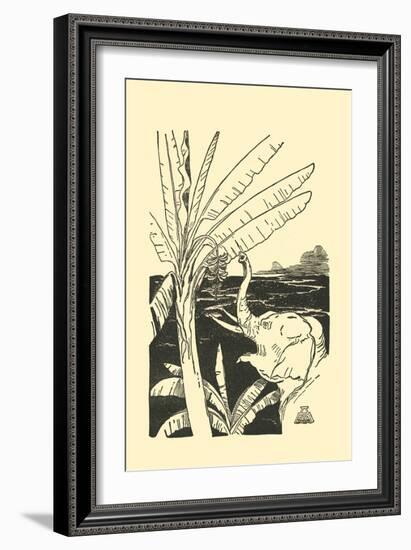 Yummy Bananas-Rudyard Kipling-Framed Art Print