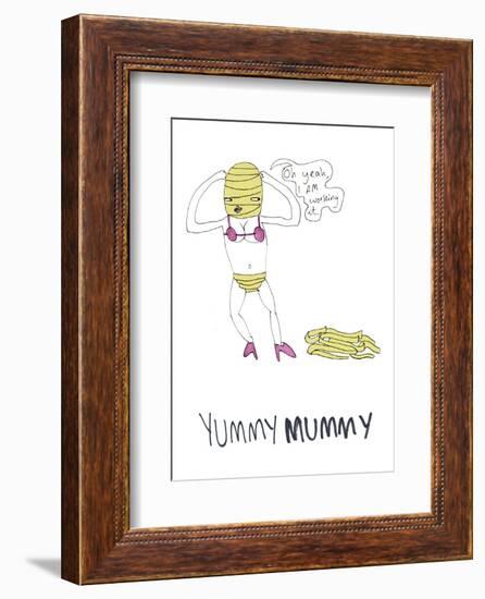 Yummy Mummy-null-Framed Giclee Print