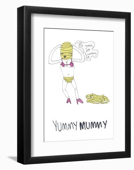 Yummy Mummy-null-Framed Giclee Print