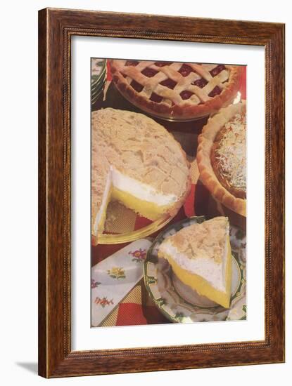 Yummy Pies-null-Framed Premium Giclee Print