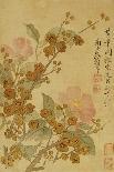 Plum Blossom and Camelias-Yun Shouping-Giclee Print