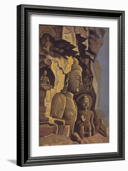 Yungang, 1937-Nicholas Roerich-Framed Giclee Print