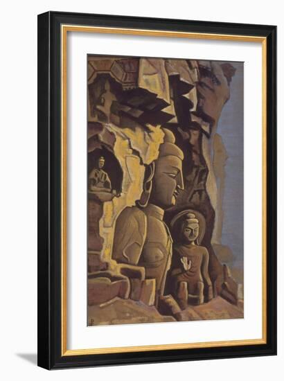 Yungang, 1937-Nicholas Roerich-Framed Giclee Print