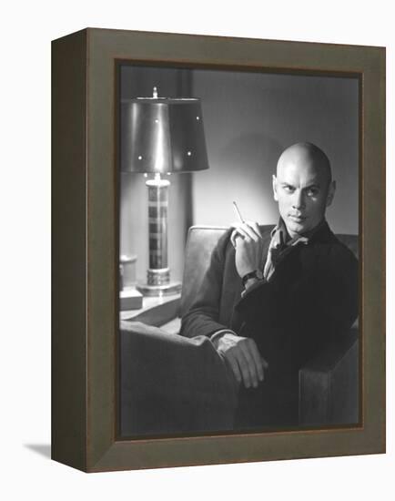 Yuo Brynner, 1957-null-Framed Stretched Canvas