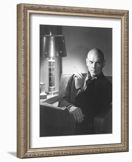 Yuo Brynner, 1957-null-Framed Photo